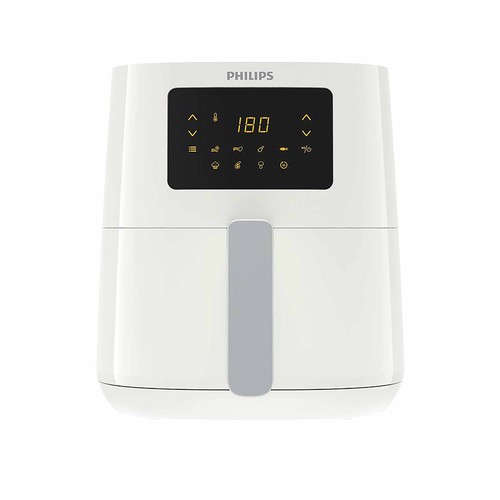 Freidora sin aceite PHILIPS Essential Airfryer HD9252/00, 1400W, capacidad 4,1L, temporizador, termostato, pantalla táctil.
