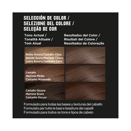REVLON Colorstay Coloración permanente tono 5.12 Castaño claro glacial.
