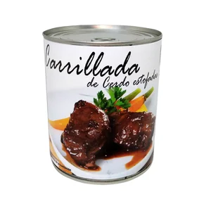 POLGRI Carrilleras de cerdo estofadas 800 g.