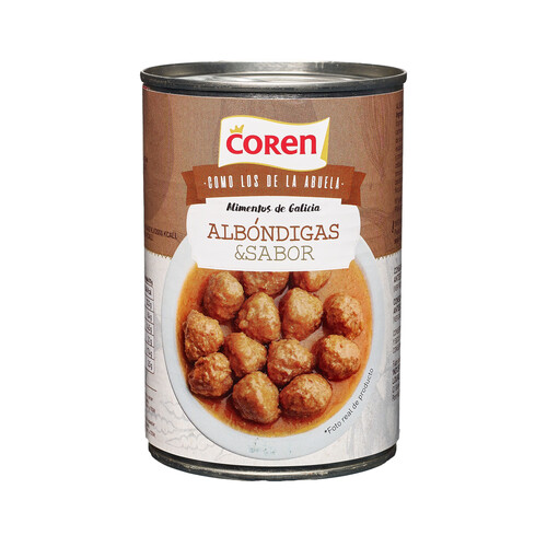 Albóndigas en su salsa COREN 420 gramos.
