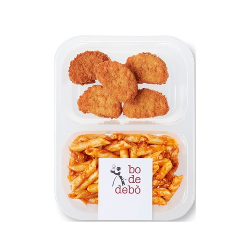 BO DE DEBO Duo nuggets con macarrones 250 g.