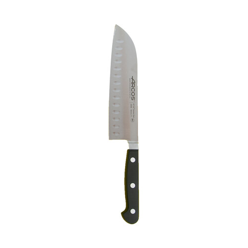 Cuchillo de cocina forjado Santoku de 18 centímetros, ARCOS.