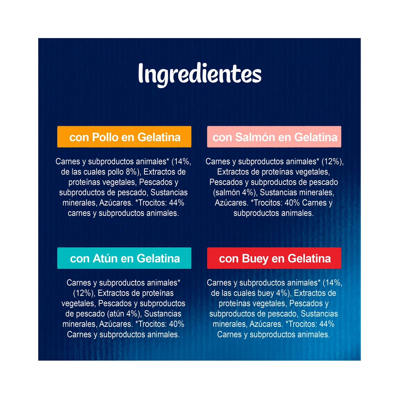 FELIX Comida para gatos húmeda tiernos trocitos en gelatina FELIX FANTASTIC 12 uds. x 85 g.