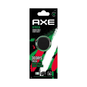 Imagen de Ambientador rejilla coche AXE AFRICA 30 días.