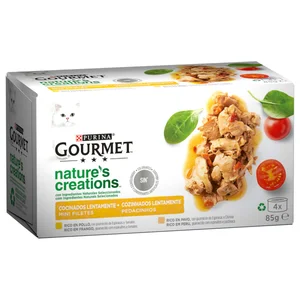 PURINA GOURMET Alimento húmedo para gatos PURINA GOURMET 4 uds. x 85 g.