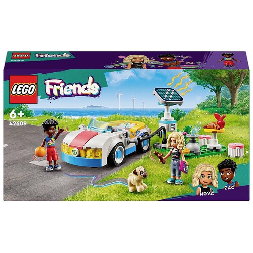 LEGO Friends coche eléctrico y cargador 42609