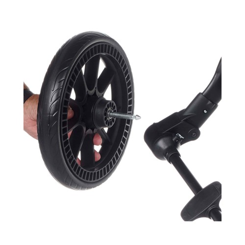 Coche NURSE by JANÉ combi trio 2en1;, ligera, hasta bebes de 22kg, color Iron 