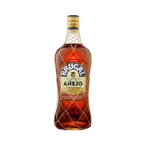BRUGAL Ron añejo de calidad superior, destilado, envejecido y embotellado en Republica Dominicana BRUGAL botella de 1.75 l.