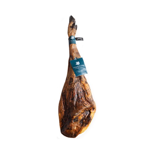 SÁNCHEZ ROMERO CARVAJAL Jamón de bellota ibérico (100% raza ibérica) SÁNCHEZ ROMERO CARVAJAL pieza de 6 a 7 kilos (peso aproximado).