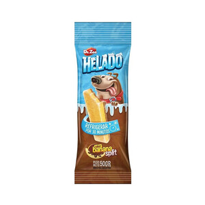 Imagen de DR. ZOO Helado con sabor banana para perros 50 g.