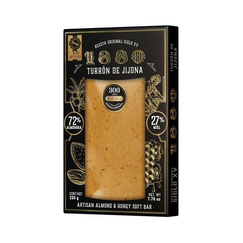 1880 Turrón de Jijona edición 300 aniversario 220 g.