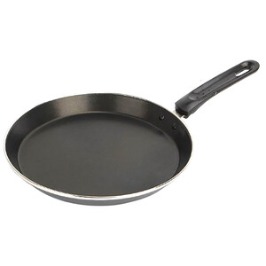 Imagen de Crepera de acero esmaltado 25cm, con interior antiadherente, apto para vitro, serie Gevi 6 ACTUEL.