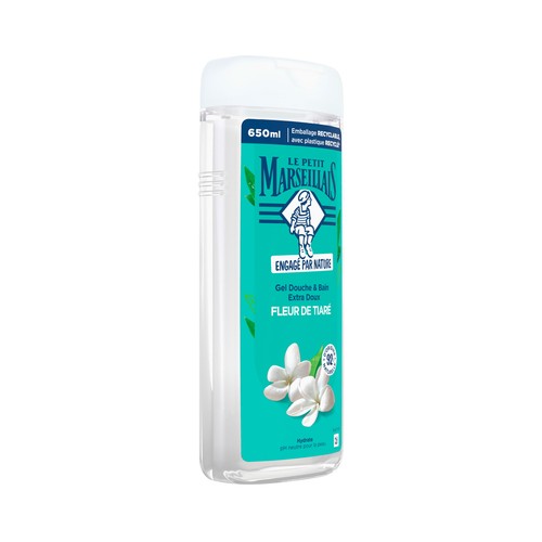 LE PETIT MARSEILIAIS Gel hidratante extra suave de flor de Tiaré 650 ml.