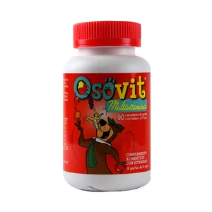 OSOVIT Multivitaminas OSOVIT 90 Caramelos de goma 180 gr