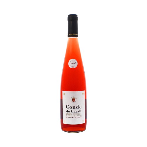 CONDE DE CARALT  Vino rosado con D.O. Cataluña CONDE DE CARALT botella de 75 cl.