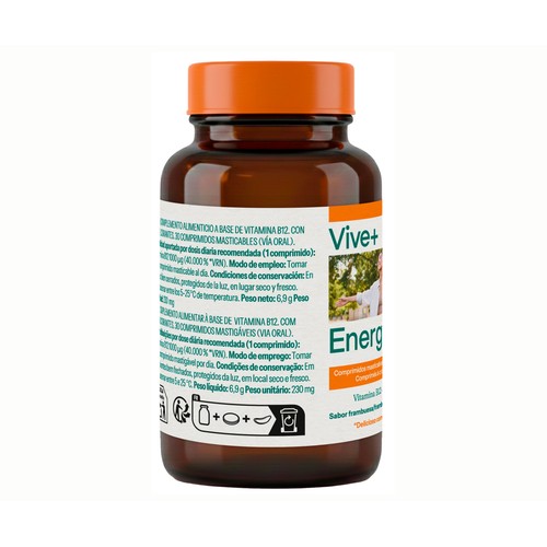 VIVE PLUS Masticables energía 30 uds.