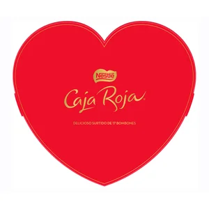 NESTLÉ Bombones caja roja corazón 150 g.