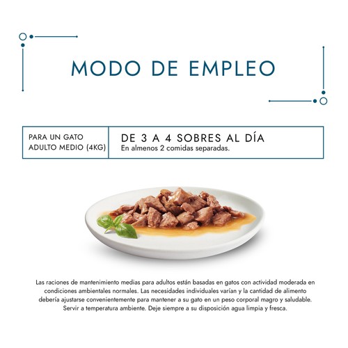 PURINA Gourmet perle Comida para gatos húmeda a base de pollo (2) o buey con salsa rosbif (2) 4 x 85 g