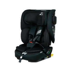 Silla auto One I Size (76 a 140 cm), cabezal ajustable multiposiciones, plegado ultracompacto, color negro