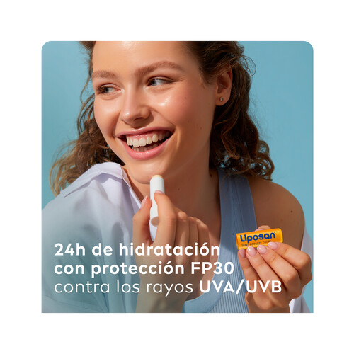 LIPOSAN Protector labial con FPS 30 (medio) 4,8 g.