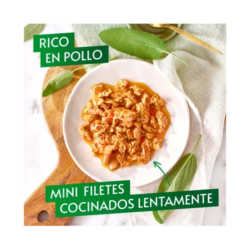 PURINA GOURMET Alimento completo para gatos adultos PURINA GOURMET 85 g.