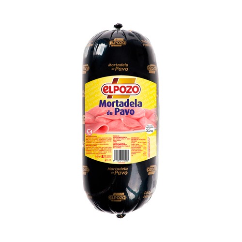EL POZO Mortadela de pavo, sin gluten - Loncha normal 2 a 3 mm