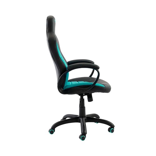 Silla gaming NACON PCCH-350, altura ajustable, peso máx soportado 110Kg, 5 ruedas, color verde y negro