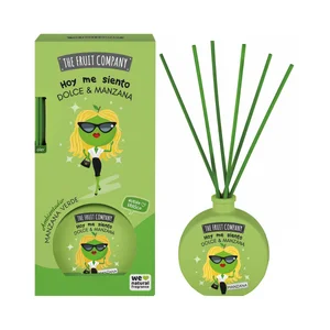 THE FRUIT COMPANY Ambientador de varillas (Mikado) con aroma a manzana verde.