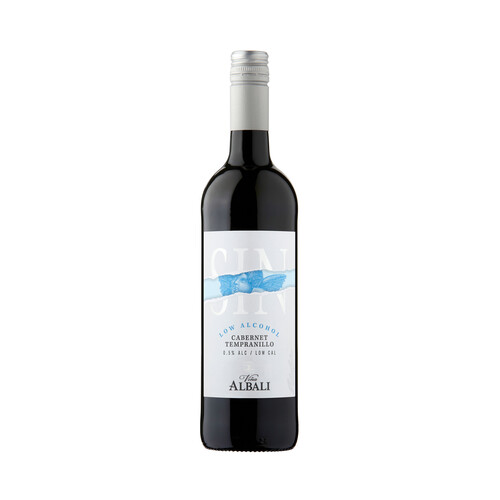 VIÑA ALBALI  Vino tinto con baja graduación alcohólica (0.5%) VIÑA ALBALI botella de 75 cl.