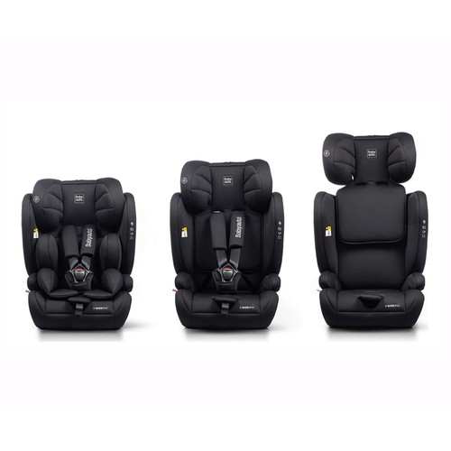 Silla de auto BABYAUTO Konar, I-Size (76-150cm), color negro.