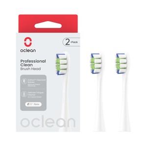 Professional clean Pack de 2 recambios para cepillo de dientes eléctrico.