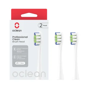 OCLEAN Professional clean Pack de 2 recambios para cepillo de dientes eléctrico.