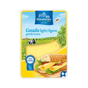 OLDENBURGUER Queso lonchas Gouda light OLDENBURGUER 200 g.