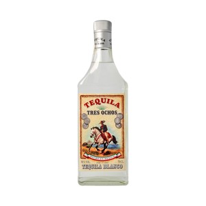 Tequila blanco botella de 70 cl.