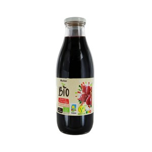 Producto Alcampo Bio Zumo de Uva Roja Procedente de Agricultura Ecológica Bote 1 L. 1000 ML