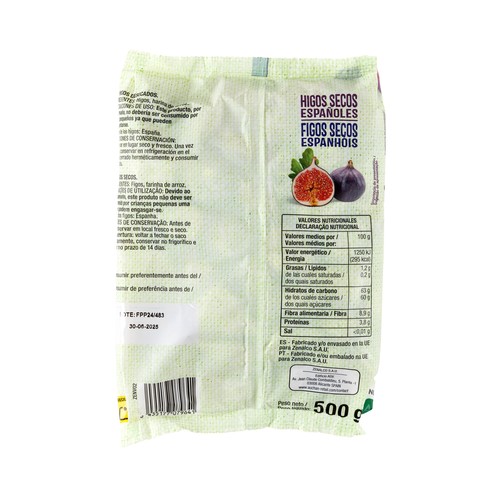 PRODUCTO ALCAMPO Higos secos 500 g