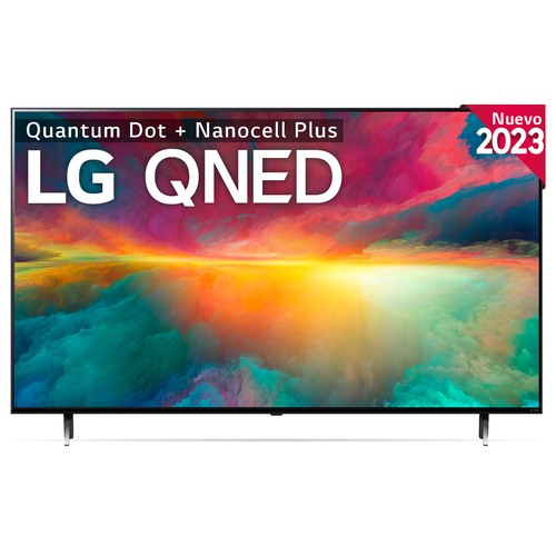 Televisión 139,7 cm (55") QNED LG 55QNED756 4K, HDR 10 PRO, SMART TV, WIFI, BLUETOOTH, TDT T2, USB reproductor y grabador, 4HDMI, 50HZ.