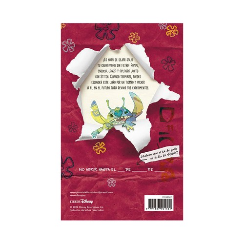 Stitch. Destroza este libro. LIBROS DISNEY