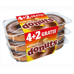 Imagen de DONUTS Rosquillas con chocolate 4+2 gratis 342 gr.