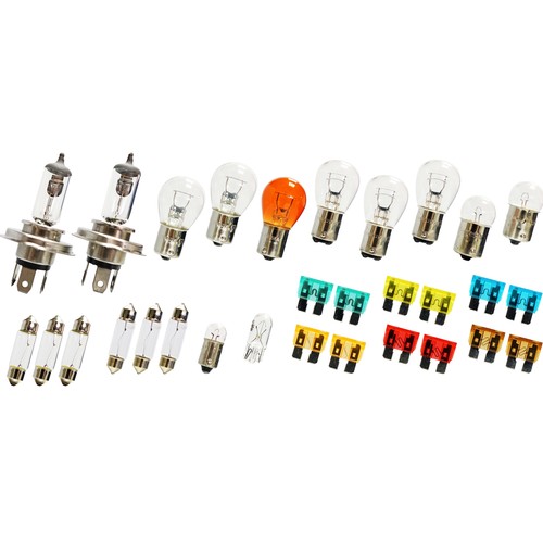 Set de 30 piezas de iluminación para el coche H4 55W, AUCHAN.