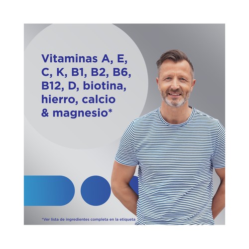 MULTICENTRUM Hombre 50 + Complemento nutricional específico para hombres de más de 50 años 30 comprimidos.