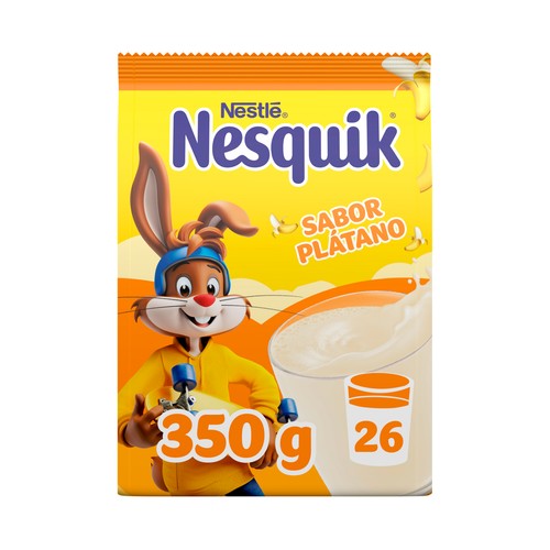 NESQUIK Bebida en polvo con sabor a platano 350 g