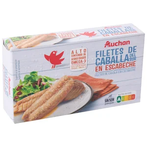 PRODUCTO ALCAMPO Caballa del sur en escabeche 65 g.