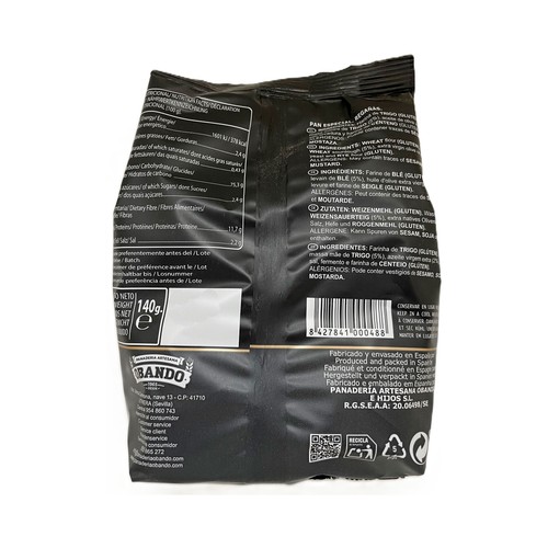 OBANDO Cucharas de pan gourmet 140 g.