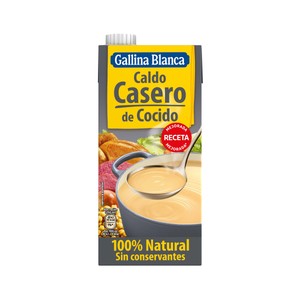 Imagen de GALLINA BLANCA 100% Natural Caldo casero de cocido 1 l.