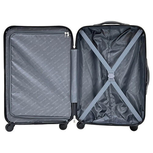 Trolley rígido de 72cm, 4 ruedas, color gris, AIRPORT.