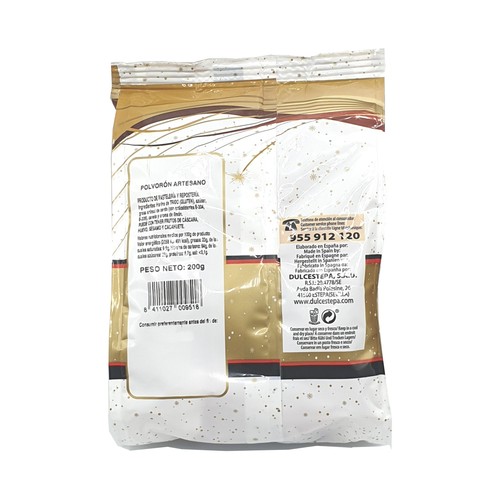 DULCESTEPA Polvorón artesano 200 g.
