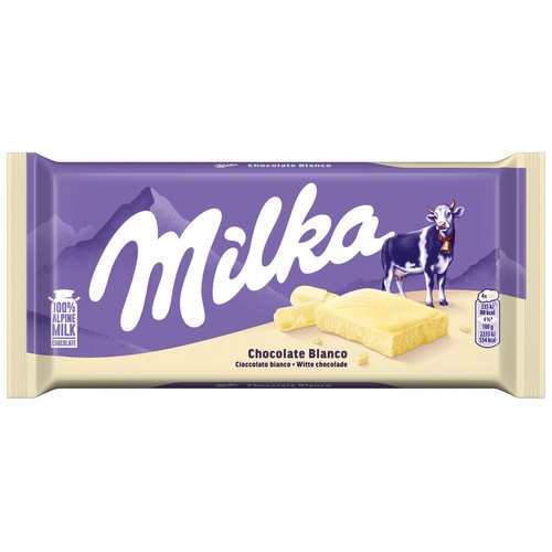MILKA Chocolate blanco 90 g.