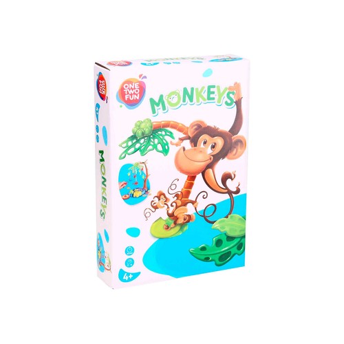 Juego Monos Divertidos ONE TWO FUN ALCAMPO