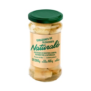 Corazones de alcachofa 6/8 uds - 165g.